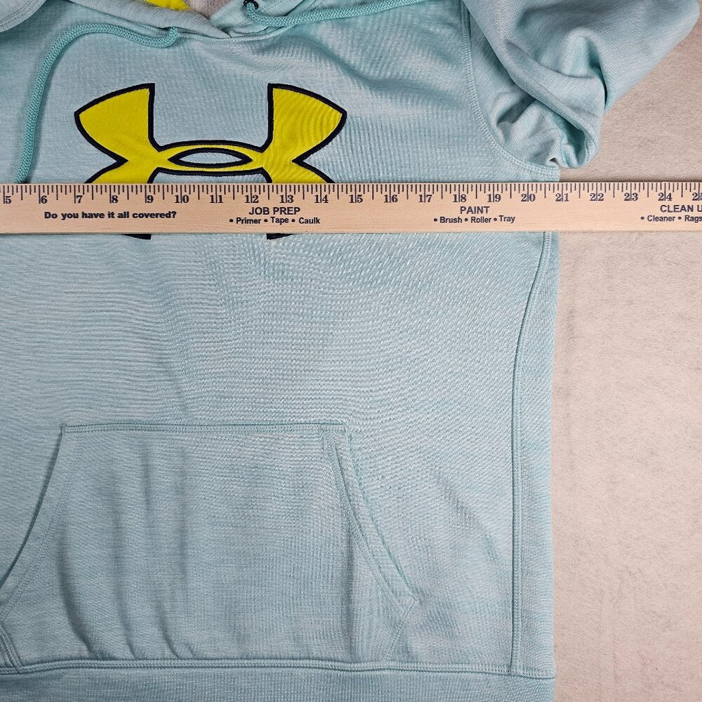 Under Armour Women's Storm Armour Fleece Big Logo Twist Hoodie Size Medium - Picture 4 of 5